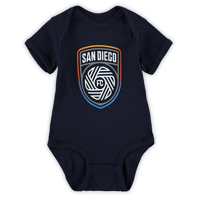 Body bleu marine avec logo principal du San Diego FC pour nouveau-né et nourrisson