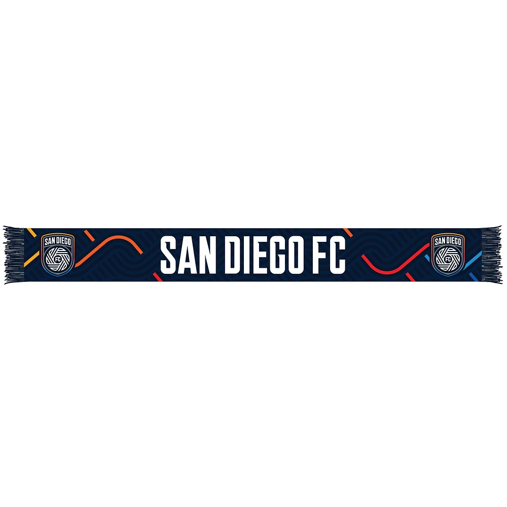 Ruffneck Scarves  Blue San Diego FC Community Colors Summer Scarf