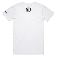 Unisex Peace Collective  White San Diego FC Monochrome T-Shirt