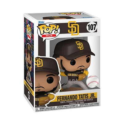 Fernando Tatis Jr. Padres de San Diego #107 Funko Pop ! Figurine en vinyle