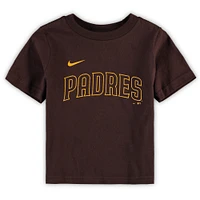 Infant Nike Fernando Tatis Jr. Brown San Diego Padres Name & Number T-Shirt