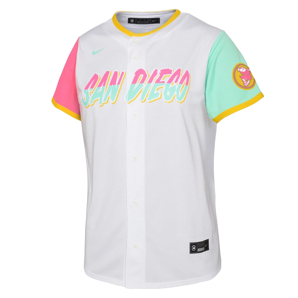 Infant Nike White San Diego Padres City Connect Replica Jersey