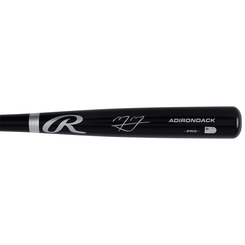 Manny Machado San Diego Padres Autographed Black Rawlings Pro Bat 