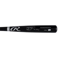 Manny Machado San Diego Padres Autographed Black Rawlings Pro Bat with "Slam Diego" Inscription
