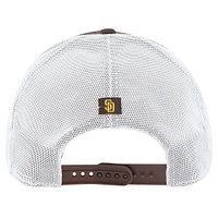 Men's '47 Brown San Diego Padres Downburst Trucker Adjustable Hat
