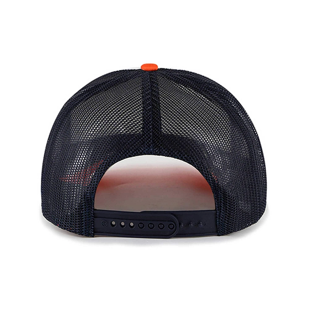 Casquette Snapback '47 San Diego Padres en mousse blanche avec inscription sur le devant pour homme