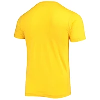 Men's Concepts Sport Brown/Gold San Diego Padres Meter T-Shirt and Shorts Sleep Set