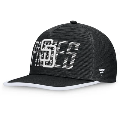 Casquette Snapback Let's Glow Line Drive de San Diego Padres Fanatics pour hommes noire