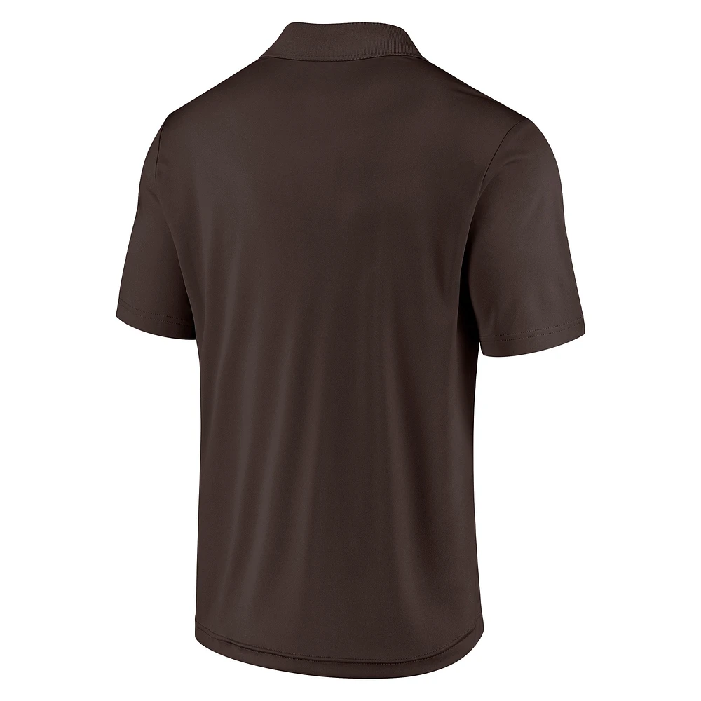Men's Fanatics Brown/White San Diego Padres Polo Combo Set