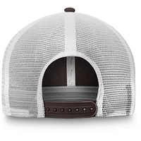 Men's Fanatics Brown/White San Diego Padres Team Core Unstructured Trucker Adjustable Hat