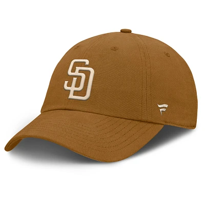 Casquette ajustable Fanatics Brown San Diego Padres Act Natural Chopper pour homme