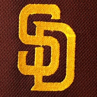Men's Fanatics Brown San Diego Padres Big & Tall Solid Birdseye Polo