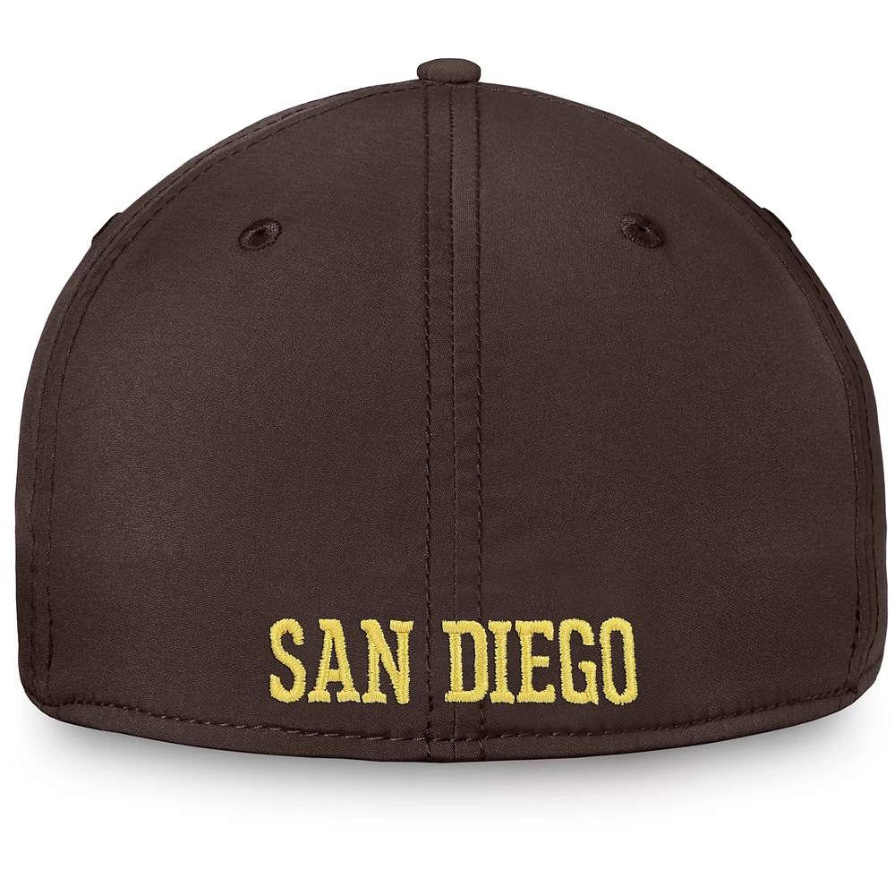 Men's Fanatics Brown San Diego Padres Core Flex Hat