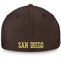 Men's Fanatics Brown San Diego Padres Core Flex Hat