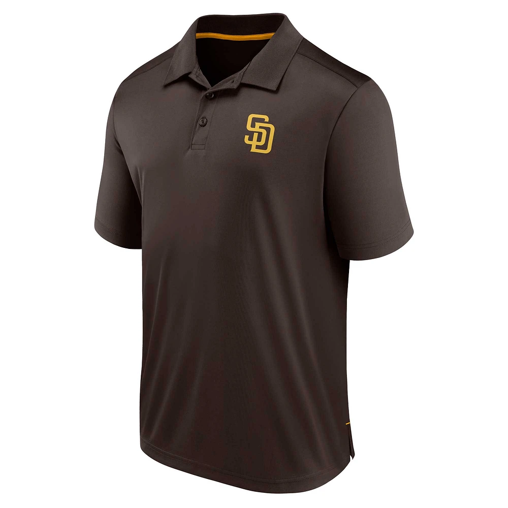 Men's Fanatics Brown San Diego Padres Hands Down Polo