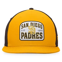 Men's Fanatics Gold/Brown San Diego Padres Cycle Snapback Hat
