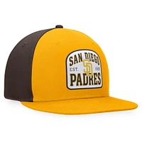 Men's Fanatics Gold/Brown San Diego Padres Cycle Snapback Hat