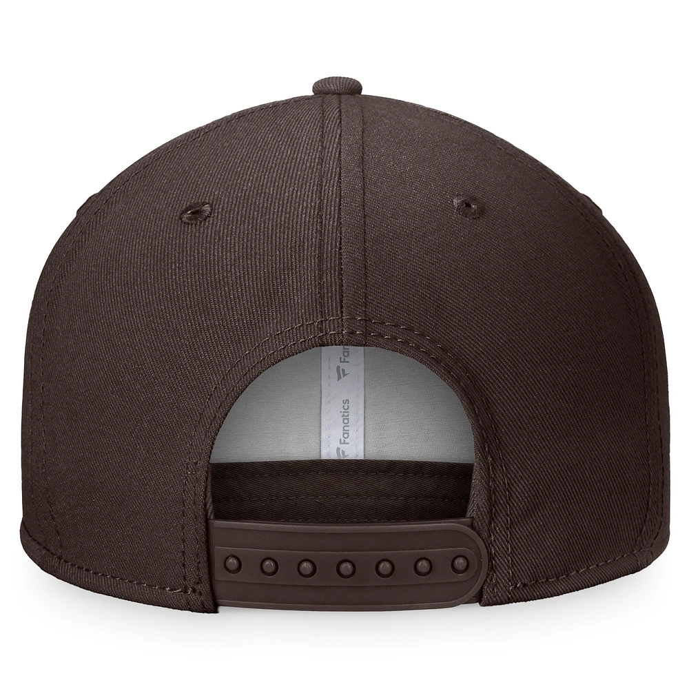 Men's Fanatics Gold/Brown San Diego Padres Cycle Snapback Hat