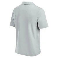 Men's Fanatics Gray San Diego Padres Front Office Short Sleeve Button-Up Shirt
