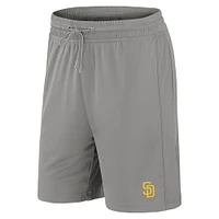 Men's Fanatics Gray San Diego Padres Iconic Break It Loose Shorts
