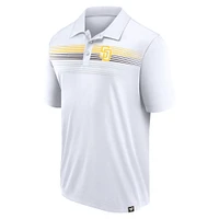Men's Fanatics White San Diego Padres Victory For Us Interlock Polo