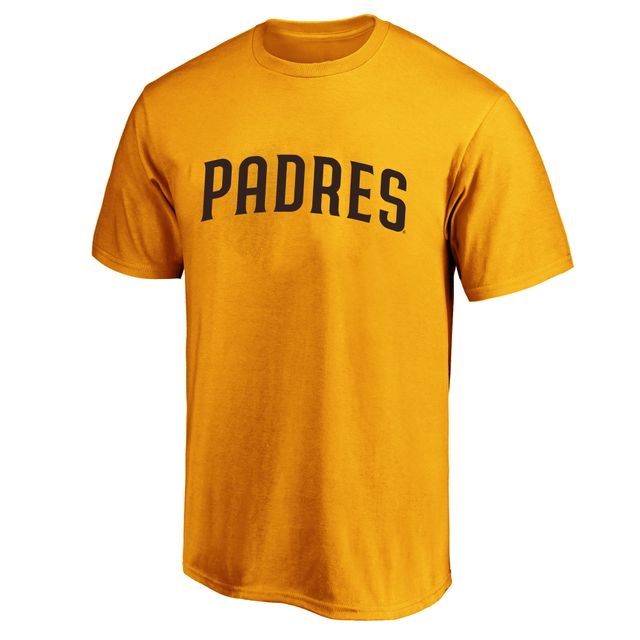T-shirt Fernando Tatís Jr. Gold pour homme avec nom et numéro Big & Tall des Padres de San Diego