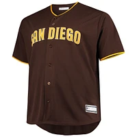 Men's Fernando Tatis Jr. Brown San Diego Padres Big & Tall Replica Player Jersey