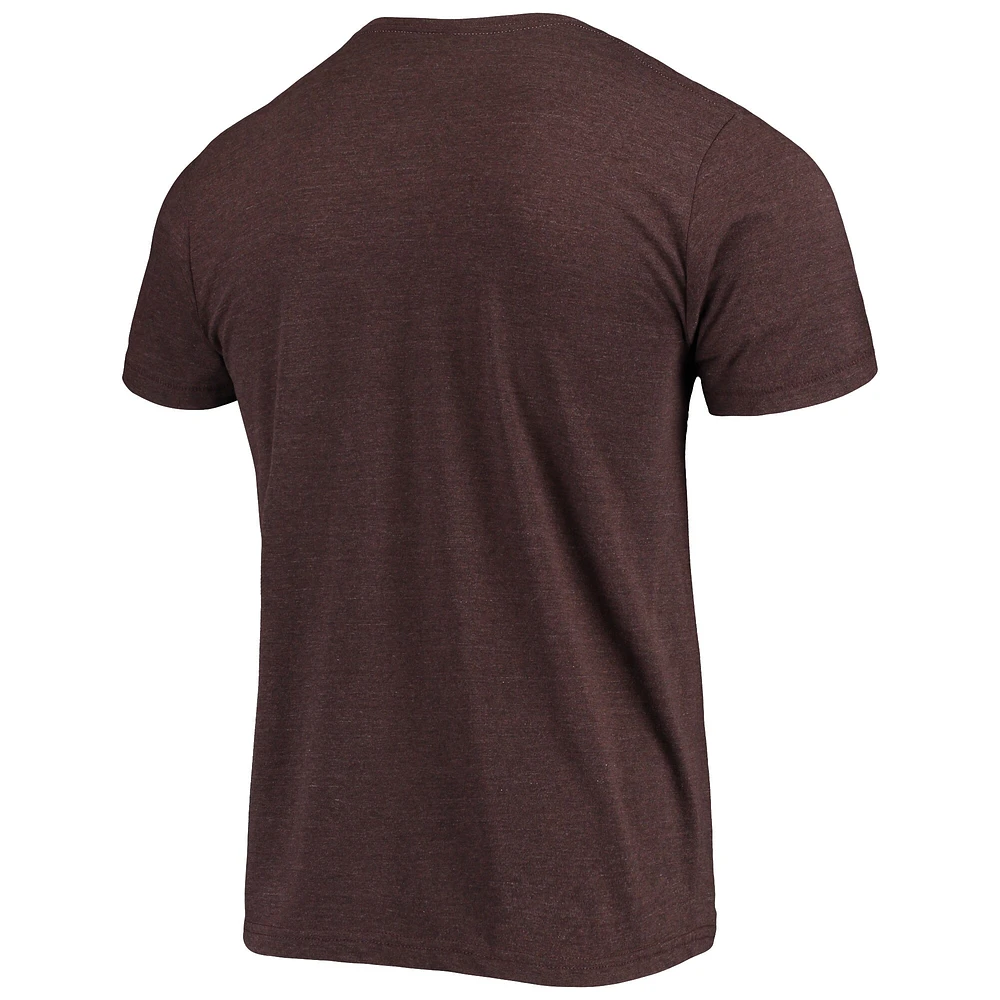 Hommage pour hommes Fernando Tatis Jr. et Manny Machado Marron San Diego Padres MLB Jam Tri-Blend T-Shirt