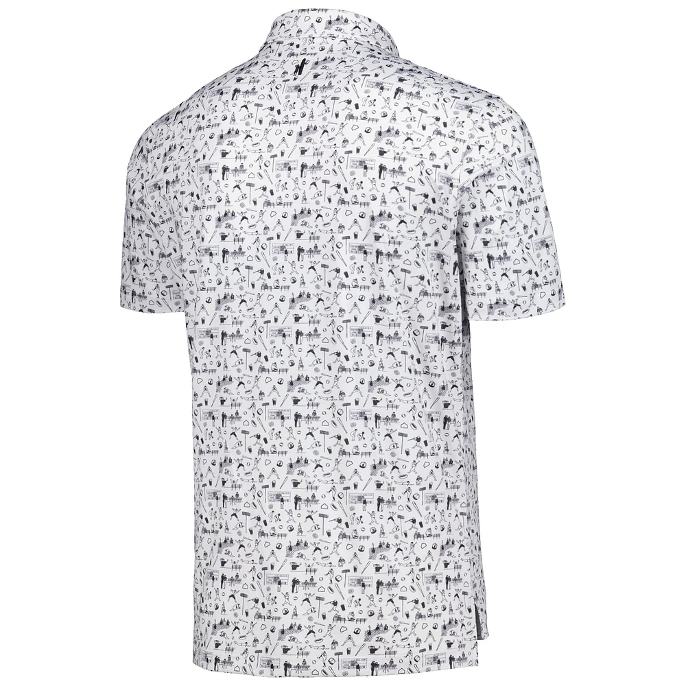 Men's johnnie-O Black San Diego Padres Ballpark Polo