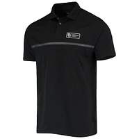 Men's Levelwear Black San Diego Padres Sector Raglan Polo