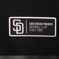 Men's Levelwear Black San Diego Padres Sector Raglan Polo