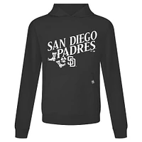 Men's Levelwear Black San Diego Padres St. Patrick's Day Relay Boots Pullover Hoodie