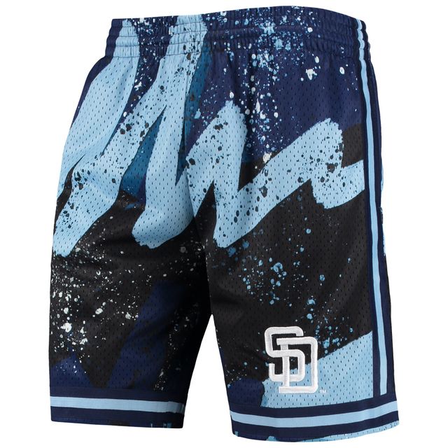 Mitchell & Ness Short San Diego Padres Hyper Hoops noir pour homme