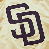 Men's Mitchell & Ness Gold San Diego Padres OG 2.0 Lightweight Satin Full-Zip Jacket