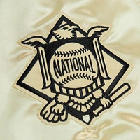 Men's Mitchell & Ness Gold San Diego Padres OG 2.0 Lightweight Satin Full-Zip Jacket
