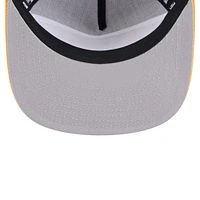 Men's New Era Black San Diego Padres Throwback Meshback Golfer Hat