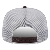 Men's New Era Brown San Diego Padres Court Sport 9FIFTY Snapback Hat