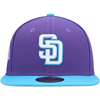 Men's New Era Purple San Diego Padres Vice 59FIFTY Fitted Hat