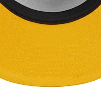 Men's New Era White/Gold San Diego Padres Team Foam Front A-Frame Trucker 9FIFTY Snapback Hat