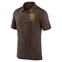 Polo Nike San Diego Padres Next Level Performance pour homme, marron