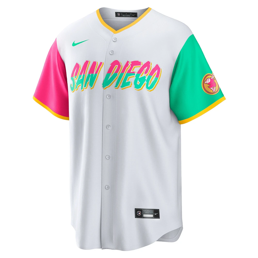 Men's Nike Fernando Tatis Jr. White San Diego Padres City Connect Replica Player Jersey