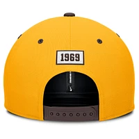 Men's Nike Gold/Brown San Diego Padres Cooperstown Collection Pro Performance Snapback Hat