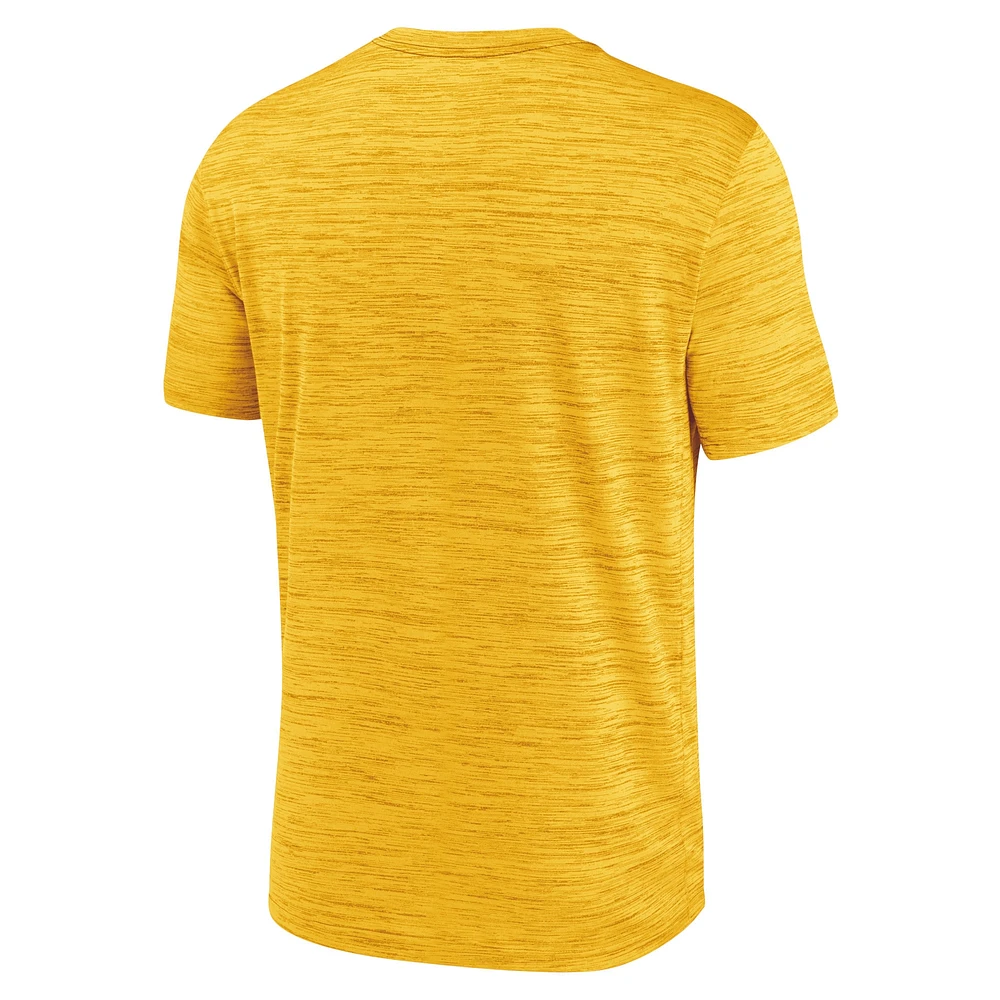 Men's Nike  Gold San Diego Padres Authentic Collection Velocity Performance T-Shirt