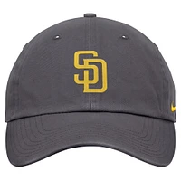 Men's Nike Gray San Diego Padres Club Adjustable Hat