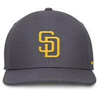 Men's Nike Gray San Diego Padres Pro Performance Snapback Hat