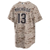 Men's Nike Manny Machado Camo San Diego Padres USMC Alternate Replica Player Jersey