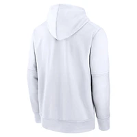 Men's Nike White San Diego Padres Authentic Collection City Connect Performance Pullover Hoodie