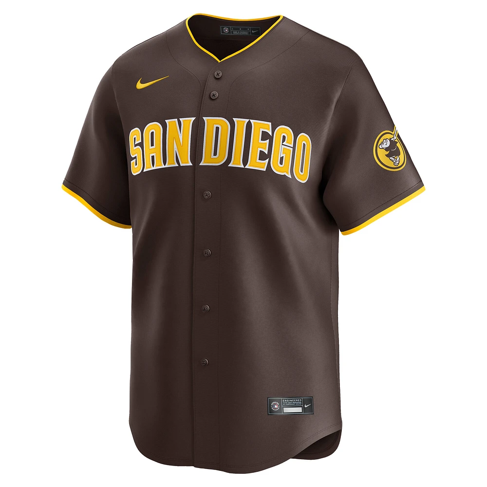 Men's Nike Xander Bogaerts Brown San Diego Padres Road Limited Player Jersey