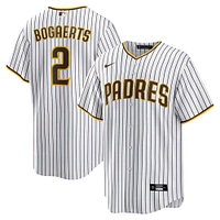 Homme Nike Xander Bogaerts Blanc/Marron San Diego Padres - Réplique officielle du maillot de joueur à domicile
