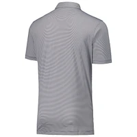 Men's Peter Millar Black San Diego Padres Jubilee Stripe Stretch Jersey Polo